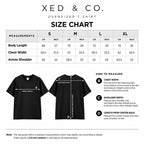 Sabr & Taqwa Bubble Block Crossword Oversized Unisex Black T-Shirt