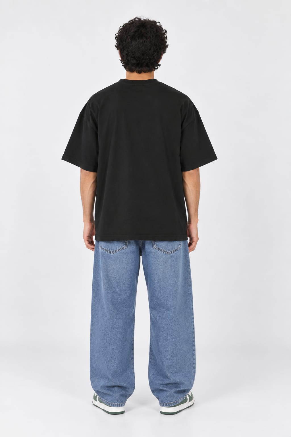 Cornered Tigers 1992 Graphic Oversized Unisex Black T-Shirt