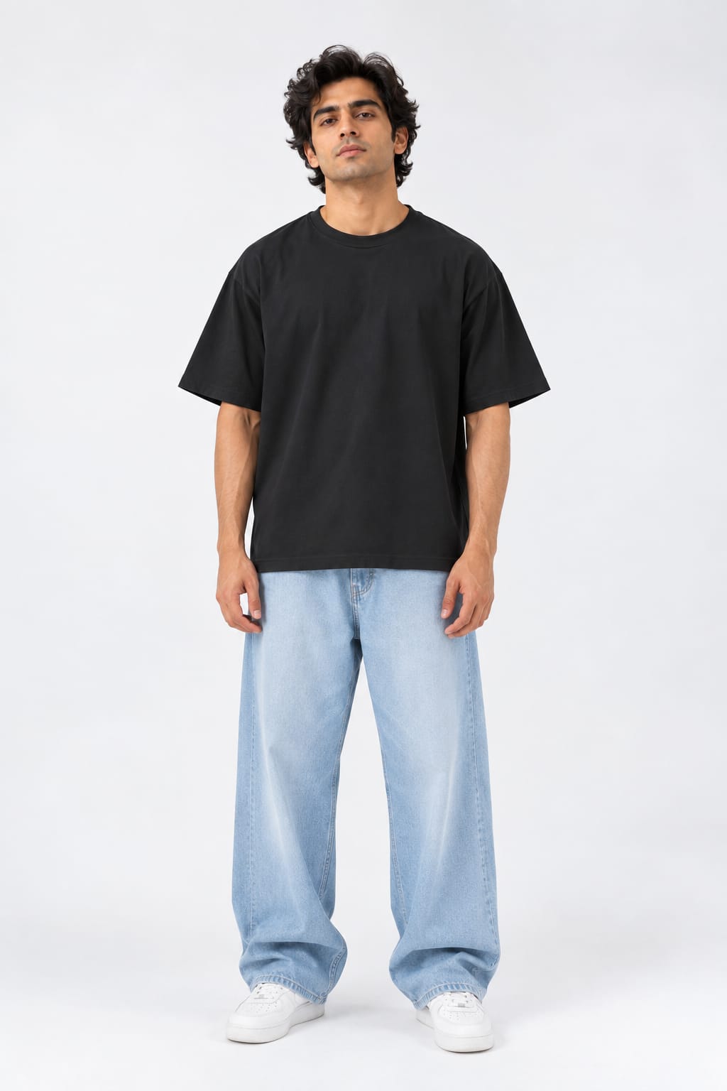 Jeo Aur Jeenay Do Oversized Unisex Urdu Graphic Black T-Shirt
