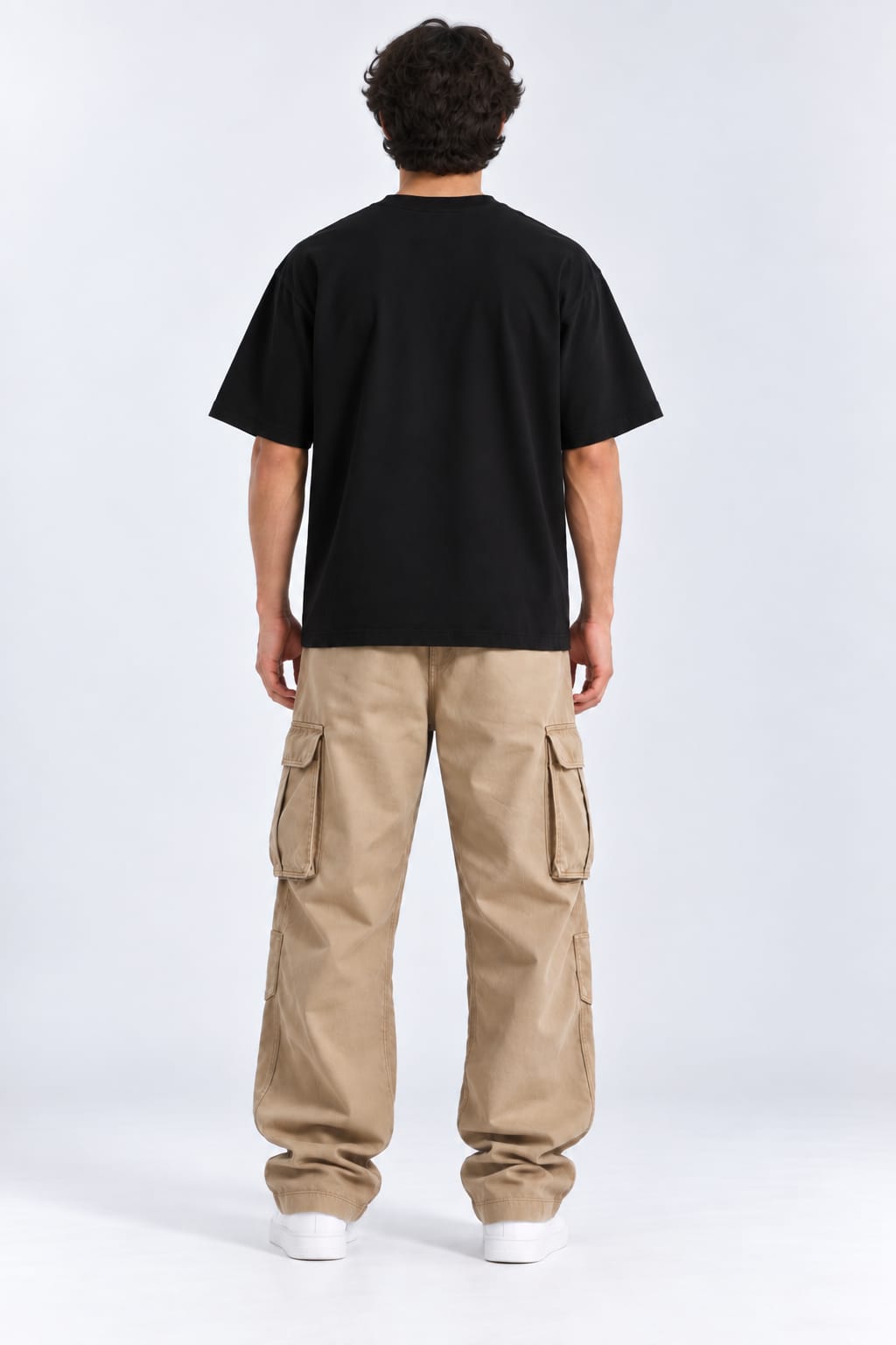 Tape Ball Cricket Graphic Oversized Unisex Black T-Shirt