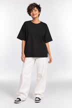 Jo Hoga Jub Hoga Acha Hoga Oversized Unisex Urdu Graphic Black T-Shirt