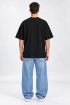 Choose Kindness Retro Block Oversized Unisex Black T-Shirt