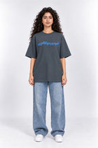 Umeed Per Duniya Qaim Hay Urdu Graphic Oversized Unisex Grey T-Shirt