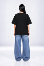 Umeed Per Duniya Qaim Hay Urdu Graphic Oversized Unisex Black T-Shirt