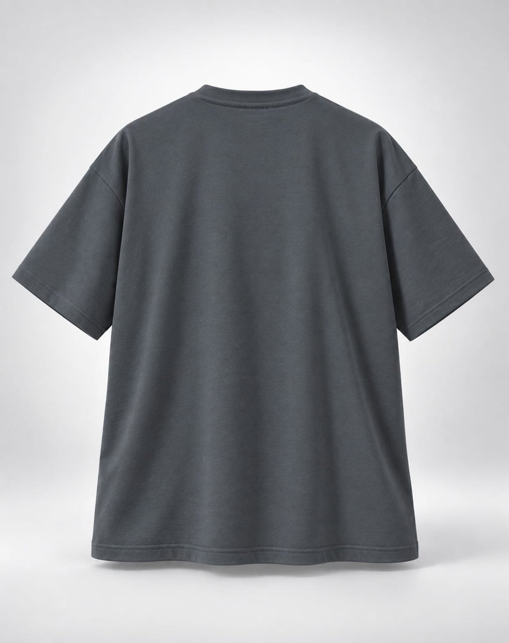 Sabr Shukar Tawakkul Teal Striped Graphic Unisex Oversized Grey T-Shirt