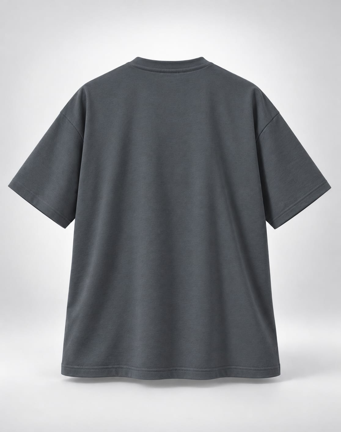 Sabr Shukar Tawakkul Teal Striped Graphic Unisex Oversized Grey T-Shirt