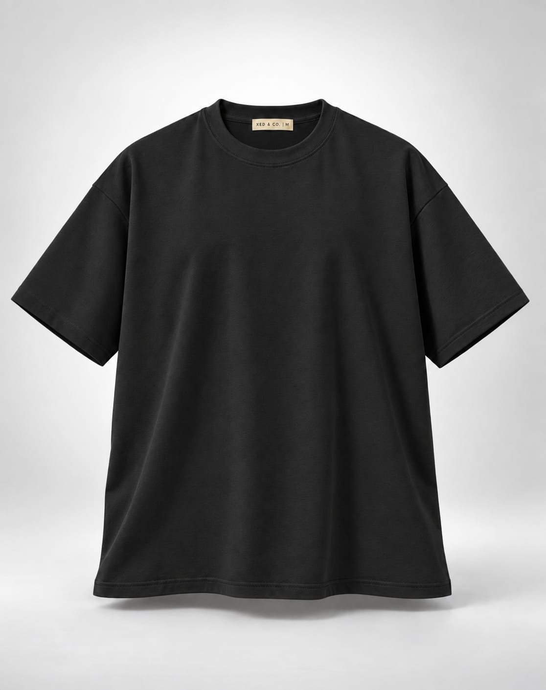 Baatein Kam Parhai Ziyada Oversized Unisex Urdu Graphic Black T-Shirt