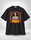 Dekh Magar Dur Se Oversized Unisex Urdu Graphic Black T-Shirt