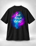 Jo Hoga Jub Hoga Acha Hoga Oversized Unisex Urdu Graphic Black T-Shirt