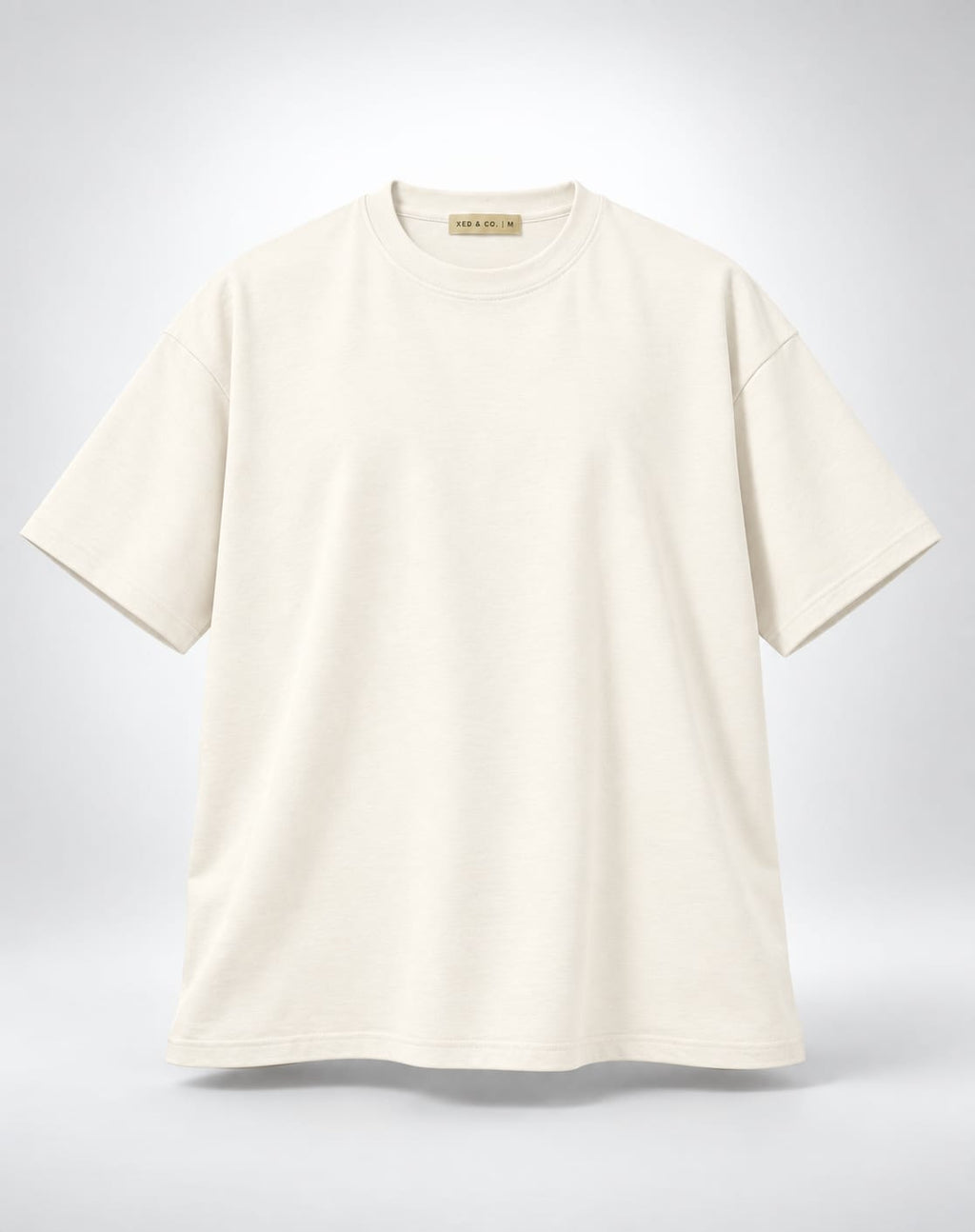 Vintage Multan Travel Poster Oversized Unisex Oatmeal Cream T-Shirt