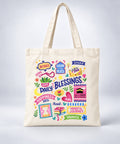 Salah & Shukr Inspirational Canvas Tote Bag
